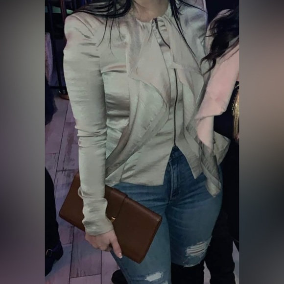 BCBG Flora Ruffle Jacket - Picture 5 of 8